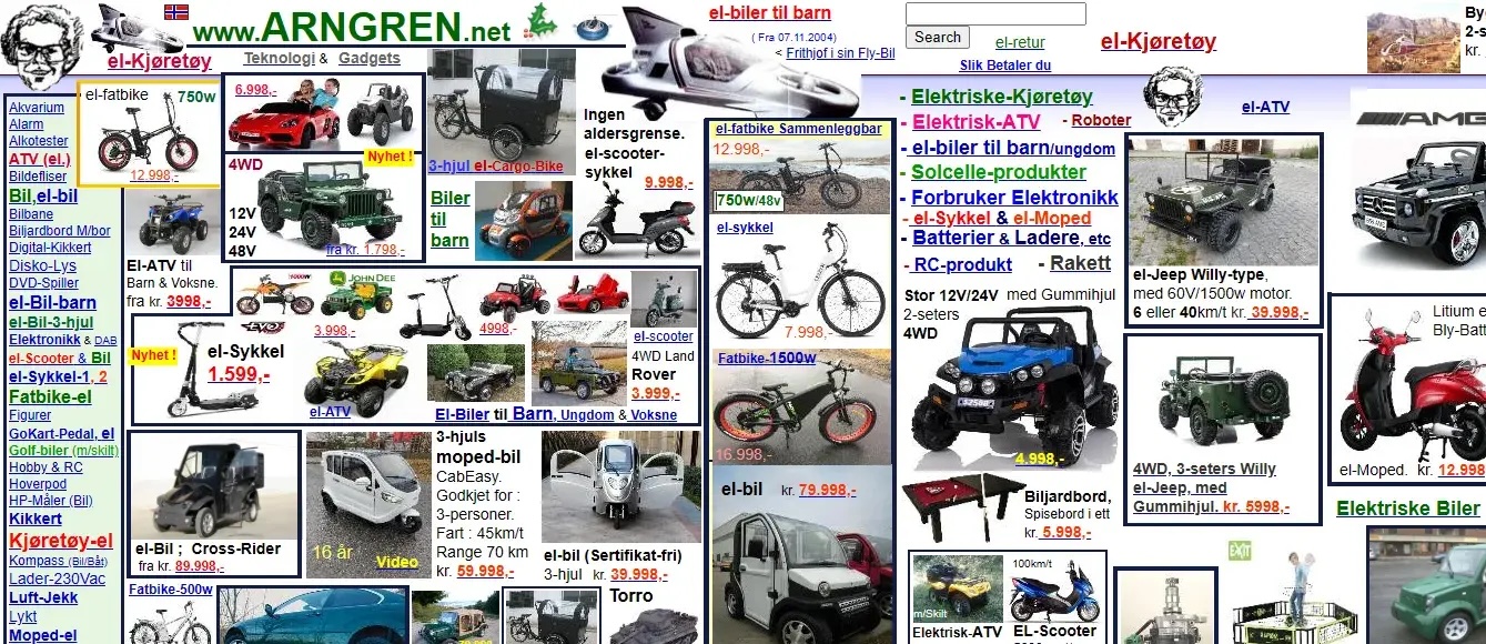 Cluttered Layout example 