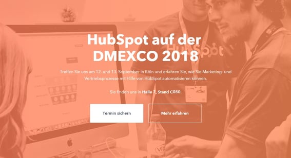 Landing-Pages - Ansprechende visuelle Inhalte
