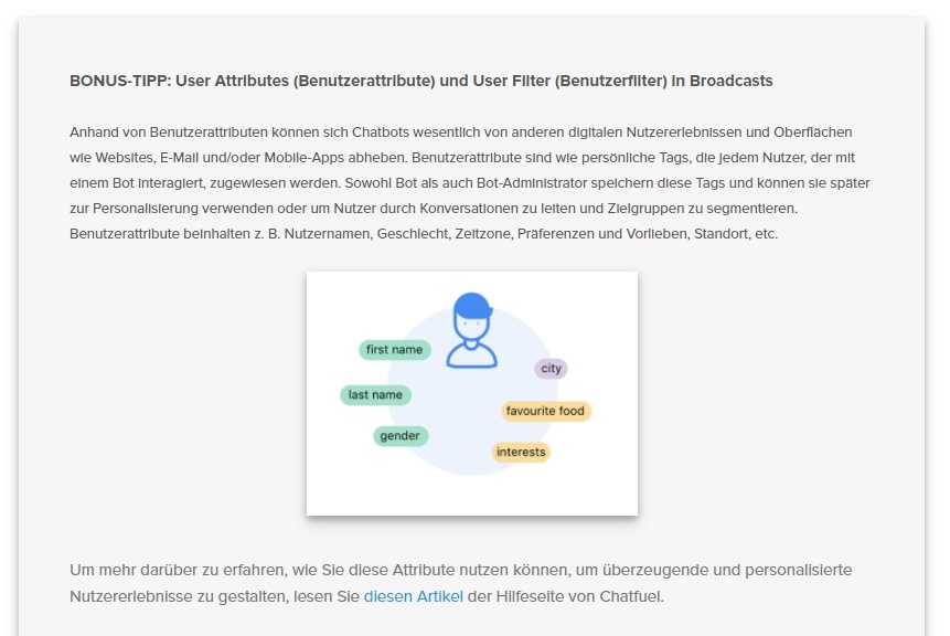 Ihr erster Chatbot: Ein Leitfaden für Anfänger – Beispielbild