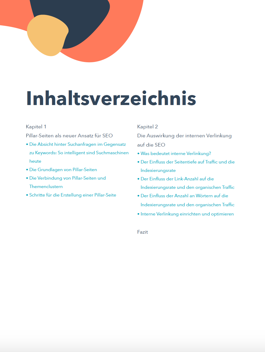 Inhaltsverzeichnis