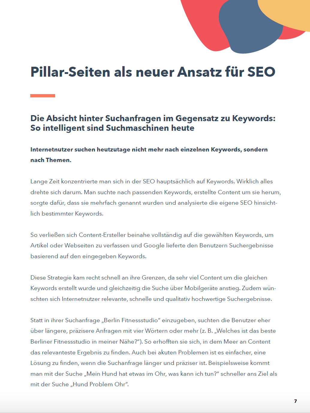 Pillar-Seiten