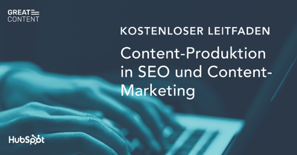 Leitfaden Content Produktion