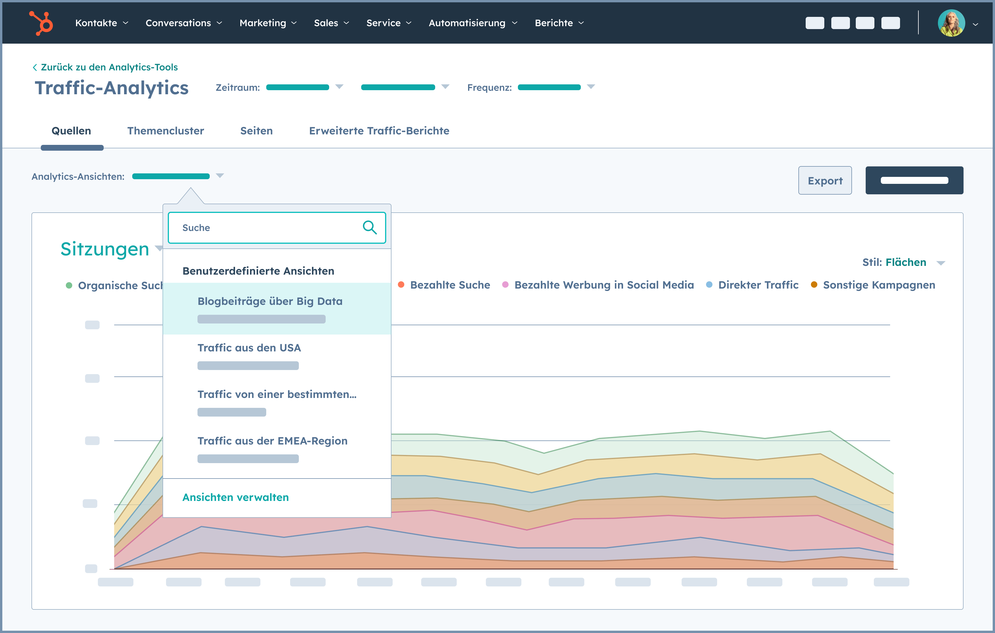 MarketingHub-Traffic-analytics-DE