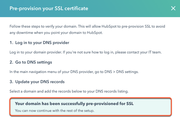 ssl-pre-provision-success-banner