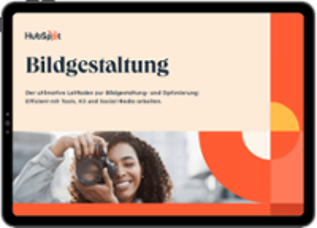 iPad mit dem Cover zum Lietfaden für Bildgestaltung