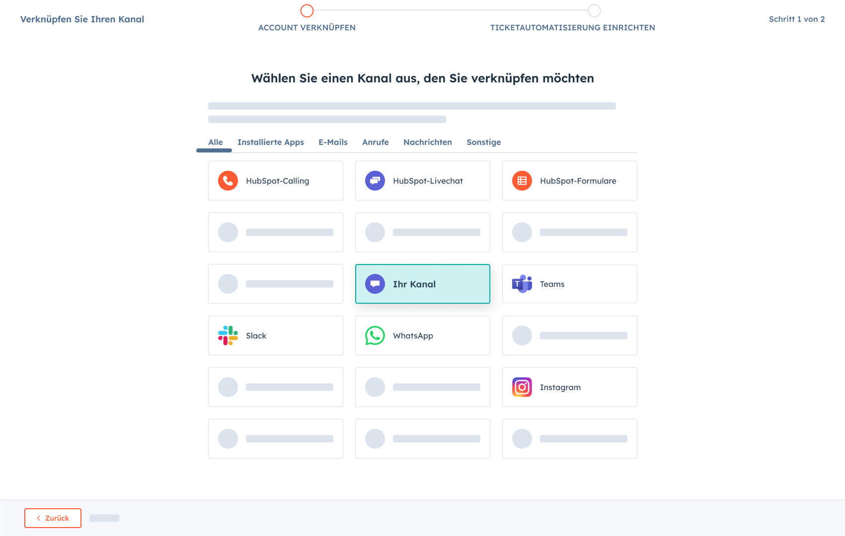 ServiceHub-Custom-Channels-API-DE