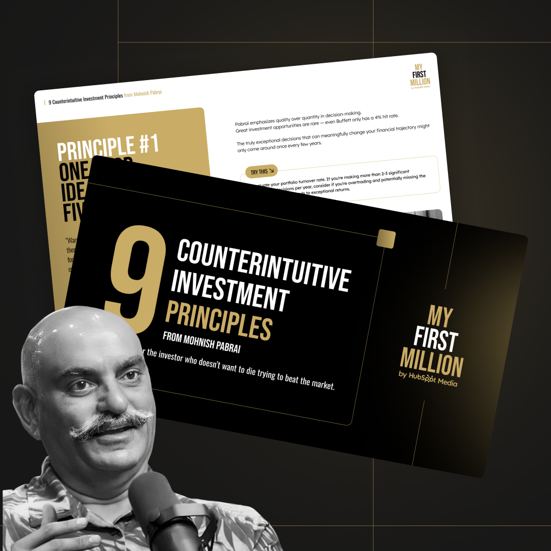 9 Investment Principles of Mohnish Pabrai