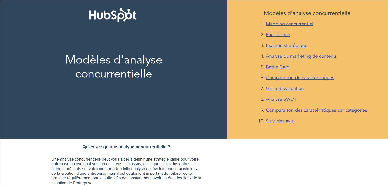Modèles danalyse concurrentielle 001