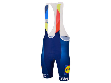 Santini Herren Trägerhose »Team Lidl-Trek 2024«, mit eMAX-Polster